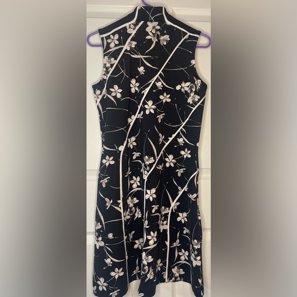 Tail Activewear - women’s quarter zip mock neck scuba dress - Picture 2 of 4